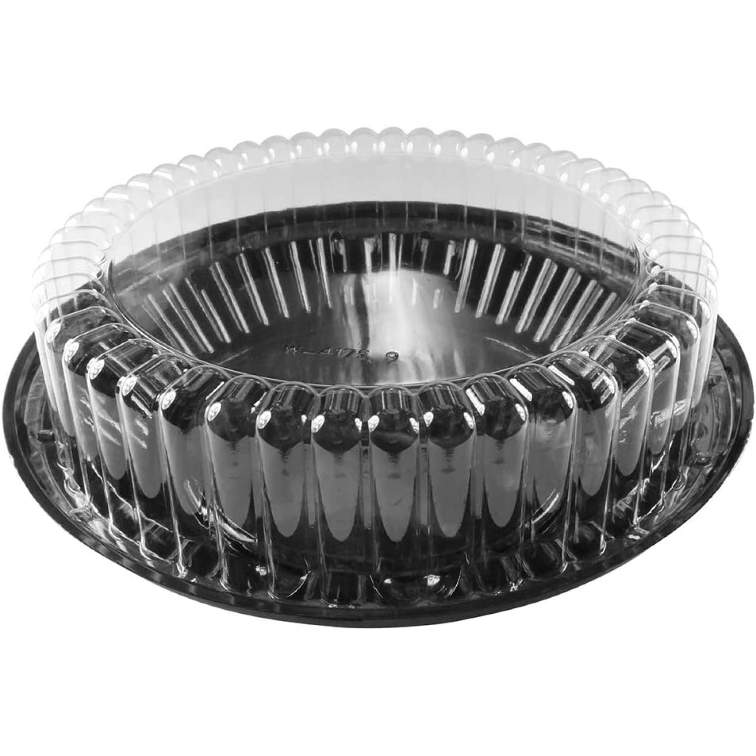 9 Inch High Dome Plastic DisposableReusable Pie Carrier WJ43 (10), Top