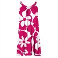 thumbnail image 4 of Vestidos de Verano Lindos para las Mujeres Que Imprimen Vestido de Sol Suelto con Cuello en V, sin Mangas con Bolsillos para el Uso Informal, 4 of 8