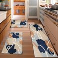 thumbnail image 2 of Floral Kitchen Rugs Sets of 3, Non Slip Kitchen Rugs and Mats Washable Farmhouse Kitchen Rugs Floral Kitchen Floor Mat Carpet Runner Rugs for Hallway Laundry Room, 2 of 12
