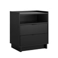 thumbnail image 4 of Prepac Simply Modern 23.75" White 2-Drawer Nightstand, 4 of 5