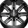 thumbnail image 5 of 20x10 Worx 813U Destroyer Gloss Black W/Diamond Cut Wheel 8x180 (-25mm), 5 of 5