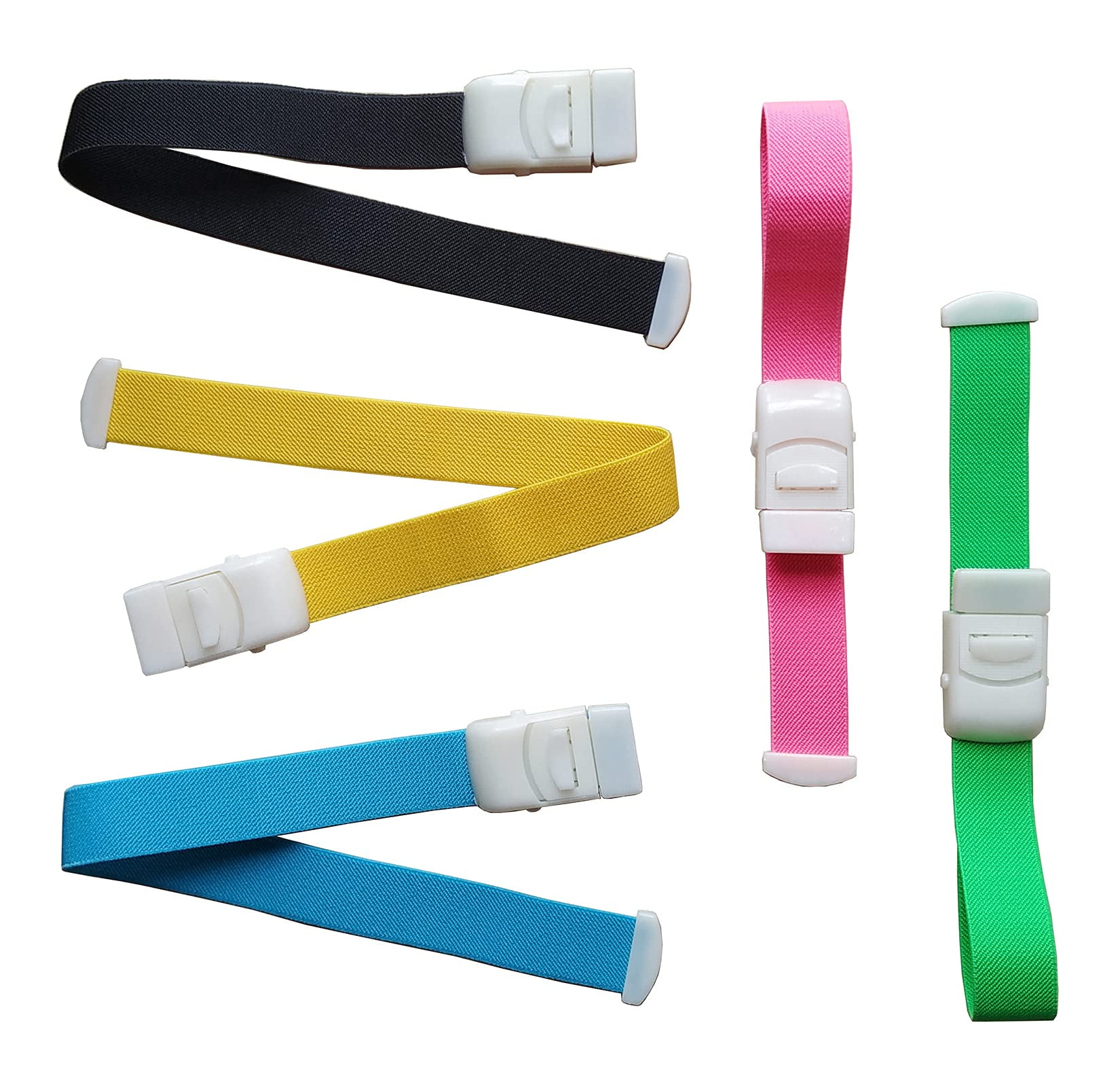 5 Pack Tourniquet Elastic First Aid Emergency Medical Buckle Quick
