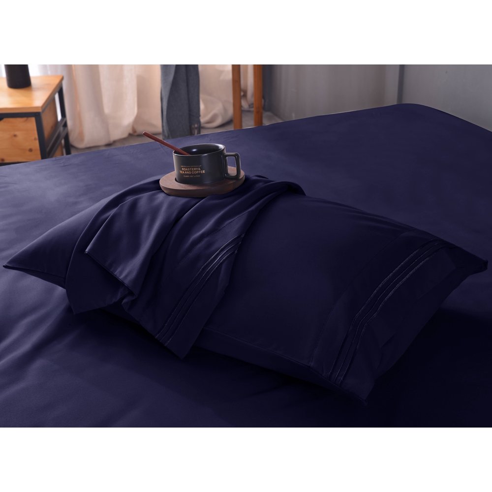 Comfylife Luxury Rayon Made From Bamboo Sheets Set Deep Pockets, Moisture Wicking