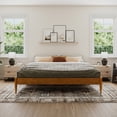 thumbnail image 4 of AFI Pasadena 12" Light Toffee Solid Wood Basic Platform Bed, King, 4 of 11