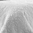 thumbnail image 3 of Laura Ashley  Felicity Soft Grey Cotton 3-piece Quilt Set, 3 of 3