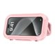 thumbnail image 1 of Soporte para teléfono de ducha impermeable con pantalla táctil, color rosa, 1 of 5