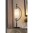 thumbnail image 2 of LS-23505BLK/WHT-Lite Source-Renessa - 1 Light Table Lamp-31.5 Inches Tall and 8 Inches Wide, 2 of 5