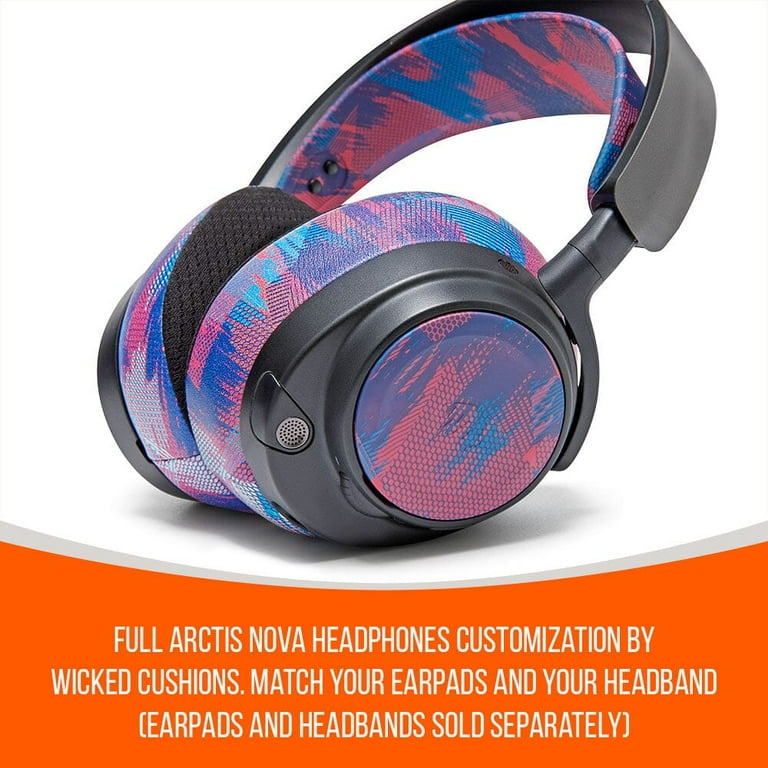 WC Side Speaker Plates for Arctis Nova Headsets Arctis Nova Booster Pack by Wicked Cushions Walmart