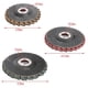 thumbnail image 4 of 3pcs 4-1 / 2" x 7/8" acondicionado de la rueda de pulido de lijado no Tejidos Grinding Flap Disc Abrasivos de superficie for Angle Grinder, 4 of 7