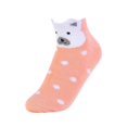 thumbnail image 7 of Women 6 Pairs of Picot Animal Printed Cute Anklet Socks, 7 of 7