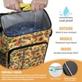 thumbnail image 2 of Travel Cooler Bag - Sunflower Camping Beer Cooler Backpack with Bottle Opener- Waterproof Insulated Picnic Backpacks - Cooler Bag for Beach, 2 of 6