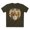 Army, variant on Carnival Mask Graphic T-Shirt Unisex 100 Cotton With Antique Gold Art Design Tee 12