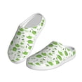 thumbnail image 2 of Rateoe Kitchen Utensiles Cooking Pots Print Women's Men's Cotton Knit Slippers Lightweight Memory Foam Indoor House Shoes with Anti-Skid Sole-46/47, 2 of 7