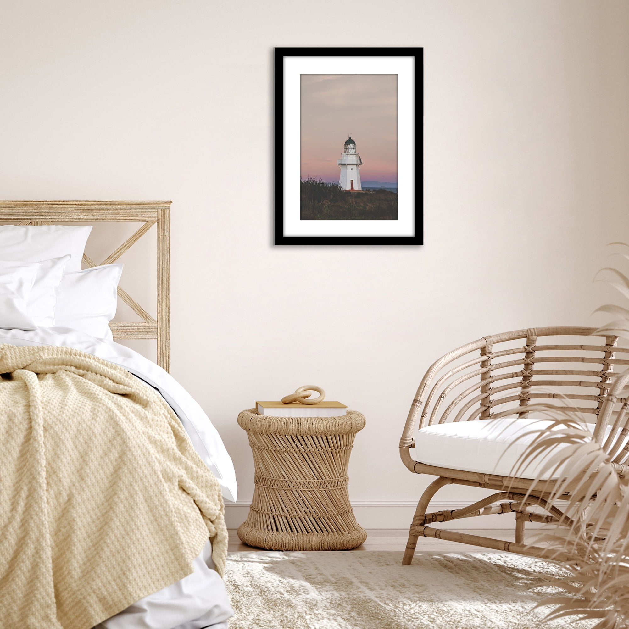 Americanflat 16x22 Picture Frame with Polished Plexiglass with 12x18 Mat Display Photo Epic Collection - Black