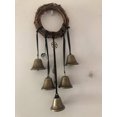 thumbnail image 1 of Campana de viento Wiccan, gancho para puerta, colgante, campana de bruja, muebles, patio, jardín, decoración bohemia del hogar, 1 of 5