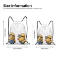 thumbnail image 2 of Pofeuu Minions for Water-Resistant 210D Drawstring Bag Compact Foldable Design Gym Yoga Travel Essentials Lightweight Carryall-Medium, 2 of 6