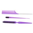 thumbnail image 2 of Miangastore Multi-Functional Comb Stainless Steel Violet 1 Set 8.7x1.2in, 2 of 9