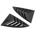 thumbnail image 2 of 2Pcs Car Rear Window Shutter Cover Trim Stylish Look Window Louver Side Vent Trim Replacement for Tesla Model 3 2023 and Later Carbon Fiber Style, 2 of 5