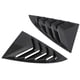 thumbnail image 2 of 2Pcs Car Rear Window Shutter Cover Trim Stylish Look Window Louver Side Vent Trim Replacement for Tesla Model 3 2023 and Later Carbon Fiber Style, 2 of 5