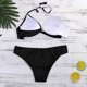 thumbnail image 5 of Gibobby Conjunto de Bikini Sujetador para mujer Ropa de playa Traje de baño Acolchado Traje de baño Traje de baño Push-up Bikini Trajes de baño Tankinis (Negro,CH), 5 of 5