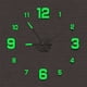 thumbnail image 1 of Reloj colgante de cuarzo con puntero grande nórdico americano simple para sala de estar, modelo personalizado y creativo moderno, 1 of 5
