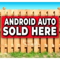 thumbnail image 1 of Android Auto Sold Here 13 oz Vinyl Banner With Metal Grommets, 1 of 4