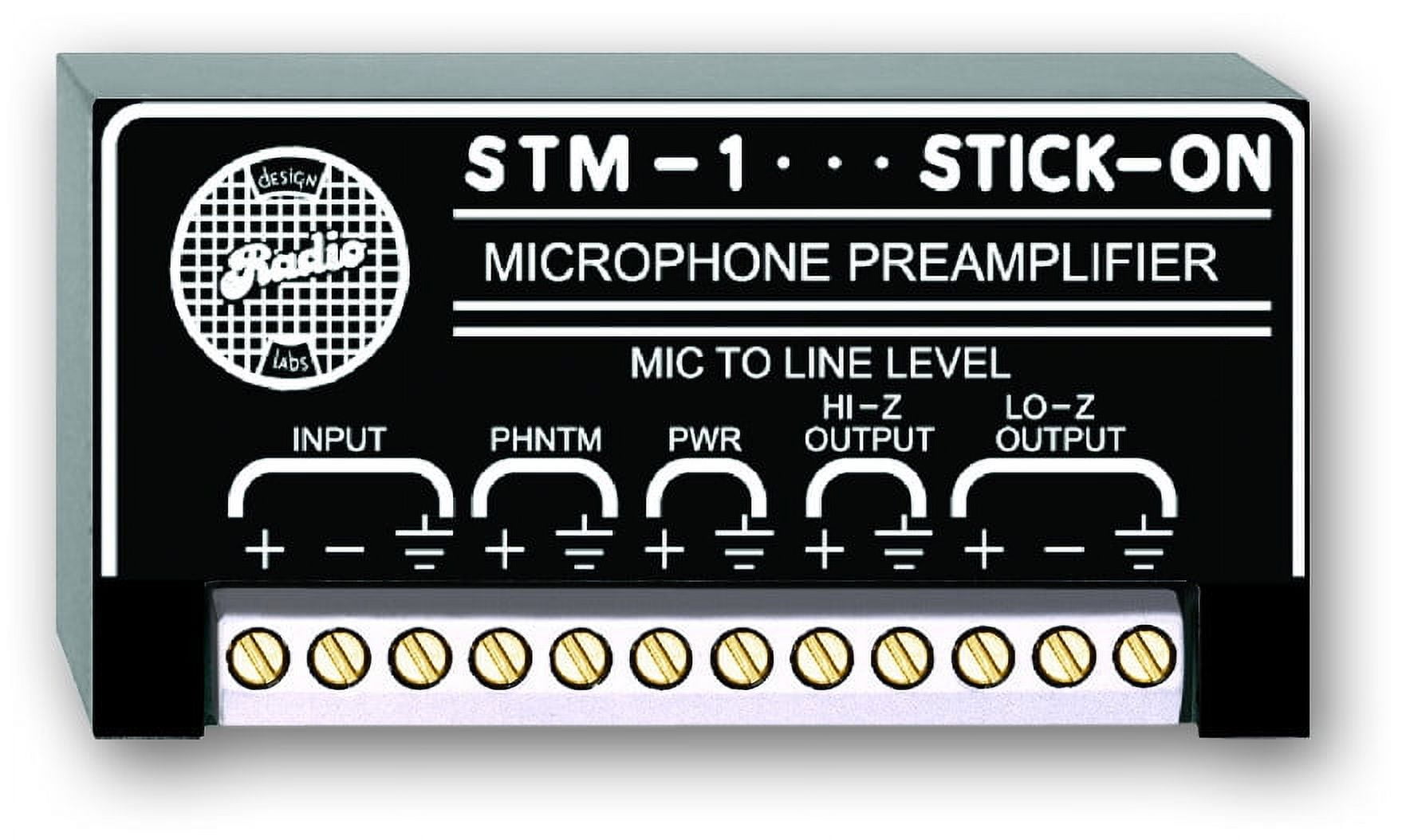 Microphone Preamplifier - 50 dB Gain