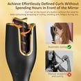 thumbnail image 4 of Automatic Hair Curler with 4 Temperature & 4 Timer Settings, Auto-Rotating Ceramic Curling Iron with LCD Display, Anti-Tangle & Anti-Scald Design, 4 of 8