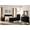 Black, variant on 6-Piece Bedroom Set with Bed, Dresser, Mirror, Chest & 2 Nightstands, Modern Wood Bedroom Furniture Set