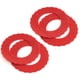 thumbnail image 2 of Set de 4 unidades de silicona Mini Pie Pan Shields Norpro, 6 pulgadas, color rojo, 2 of 5