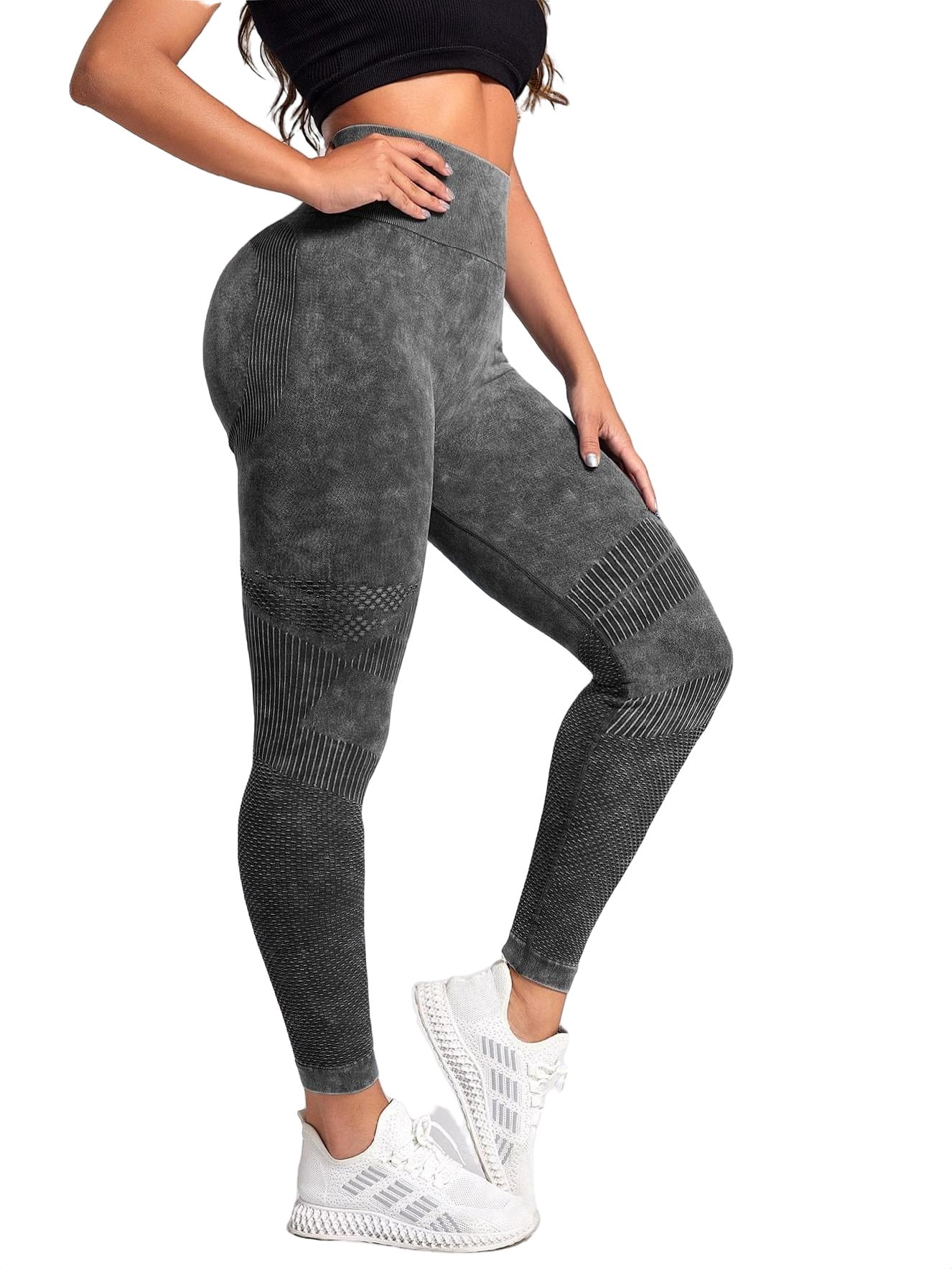 Dark Grey Sports Leggings
