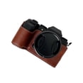 thumbnail image 2 of Graflsoa Leather Camera Case with Strap for Fujifilm XS20, Available in Multiple Colors Including Coffee, Black, Brown, Green, Pink - Synthetic Leather Material, 2 of 6