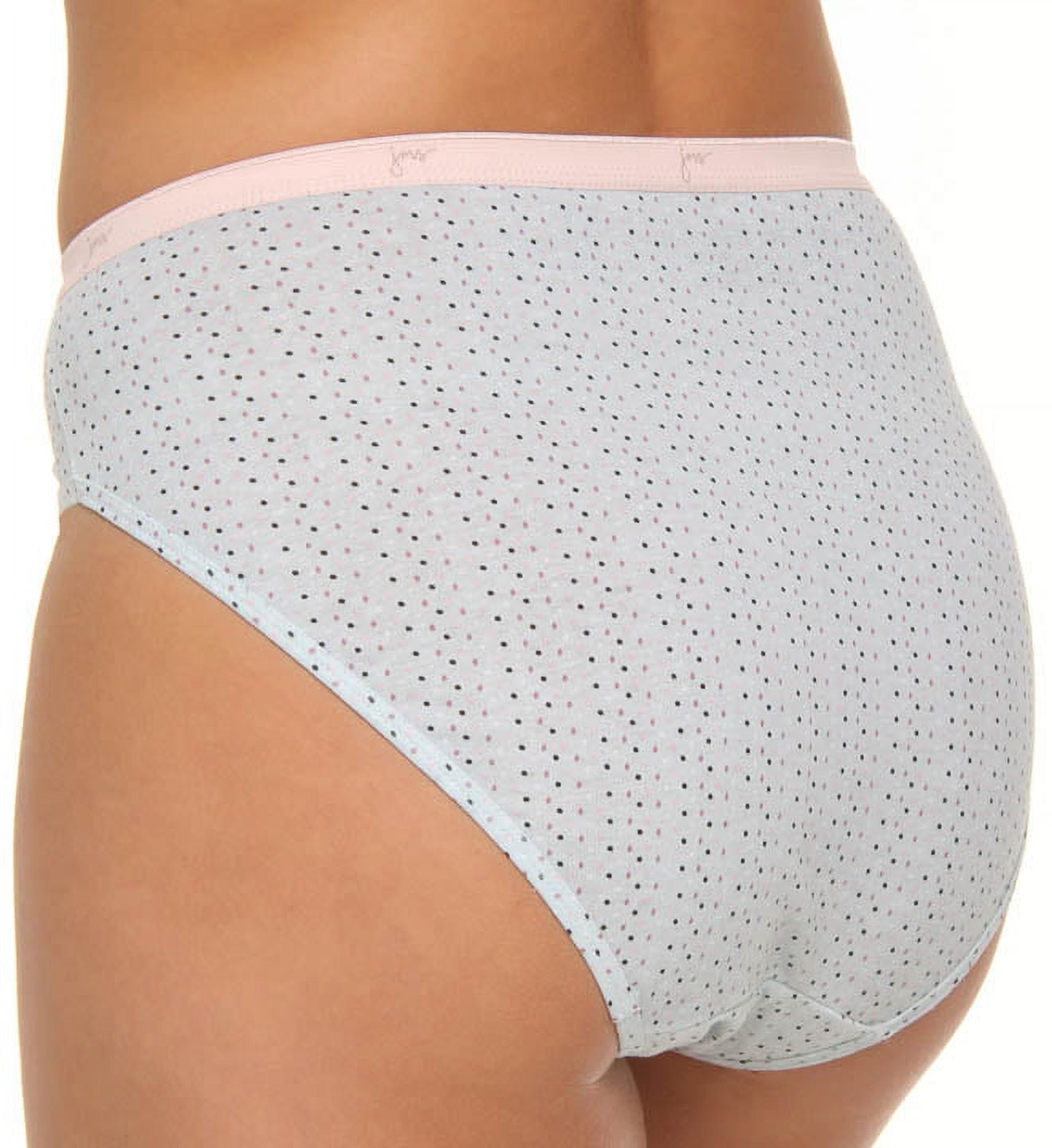 Buy JMS (Hanes) Women's Plus Size Fit for Me 5 Pack Hi-cut Brief Panties  Cotton Online at desertcartUAE