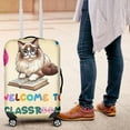 thumbnail image 4 of Welcome to Ragdoll Classroom Teacher Dog Mom Travel Luggage Cover Cat Lover Kitten Owner Gifts Idea Suitcase Dust Protective Decor - 02015, 4 of 5