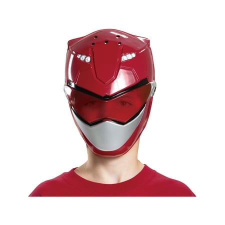 Child's Power Rangers Beast Morphers Red Ranger Mask Costume Accessory