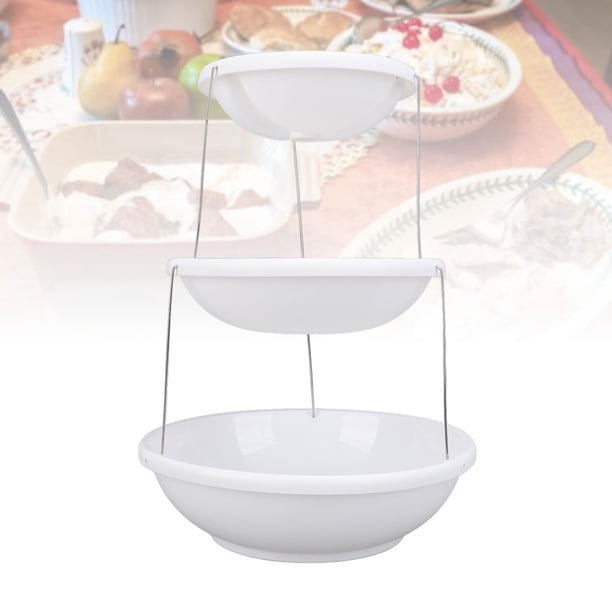 Soporte Para Postres, Torre De Exhibición De Postres, Minimalista, Ligero De 3 Niveles Para Frutas
