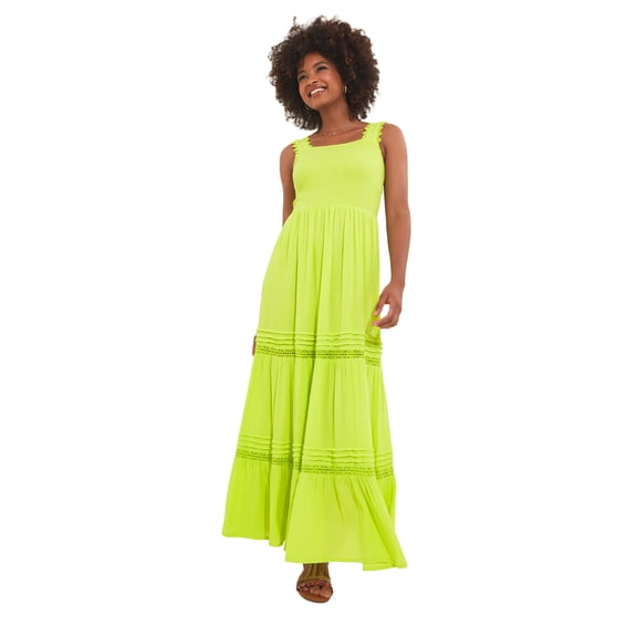 Joe Browns Women's Plus Size Square Neck Crinkle Maxi Dress