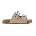 thumbnail image 2 of bebe Girl's Sandals – Adjustable Footbed Sandals with Cherry Charm, Flower Charm & Multi Charm Buckle Slides for Girls, 2 of 7