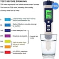 thumbnail image 2 of Pool Salt Tester, Digital Salinity Meter, High Accuracy 5 In 1 Salinity Tester compatible with Salt Water,IP67, 2 of 5