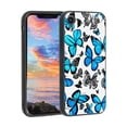 thumbnail image 1 of Compatible with iPhone XR Phone Case, Butterflies Case Men Women, Flexible Silicone Shockproof Case for iPhone XR, 1 of 1