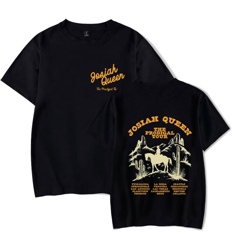 Josiah Queen Merch T Shirts The Prodigal Tour T-Shirt Women Men