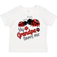 thumbnail image 3 of Inktastic My Grandpa Loves Me with Cute Ladybugs Boys or Girls Toddler T-Shirt, 3 of 5