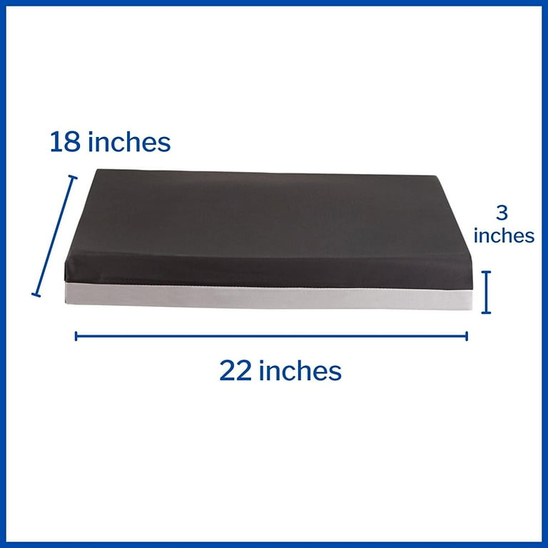 McKesson Bariatric Cushion, 22 W x 18 D x 3 H, 500-lb Weight Capacity, 1  Ct 