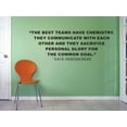 thumbnail image 1 of The Best Teams Have Chemistry They Communicate With Each Other & Sacrifice For The Common Goal Quote Custom Wall Decal Vinyl Sticker Art Lettering 16 Inches X 24 Inches, 1 of 1