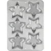 Mini Star Cake Pan-6 Cavity 4.75"X1.25"