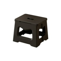 YiJuHui 1pcs Heavy Duty Folding Stool for Adults, Portable Camping Chair with Carry Handle, Sturdy Plastic Seat for Outdoor Fishing, Picnic & Stadium Events