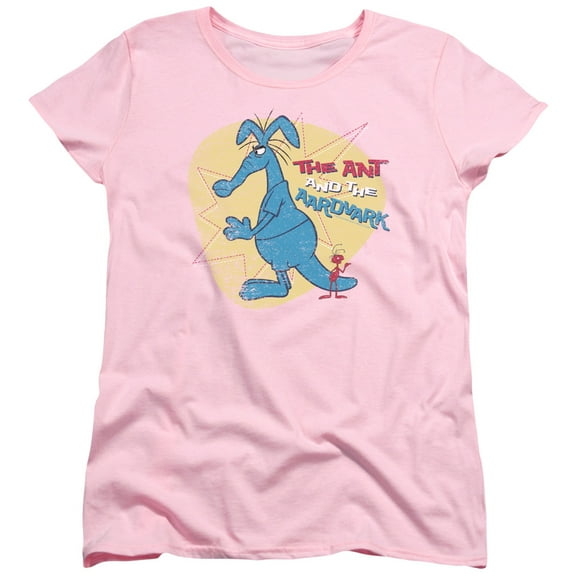 Pink Panther Ant And Aardvark Women's T-Shirt Pink