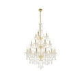 thumbnail image 2 of Giselle 21 light Chrome Chandelier - V7890G38C/RC, 2 of 7
