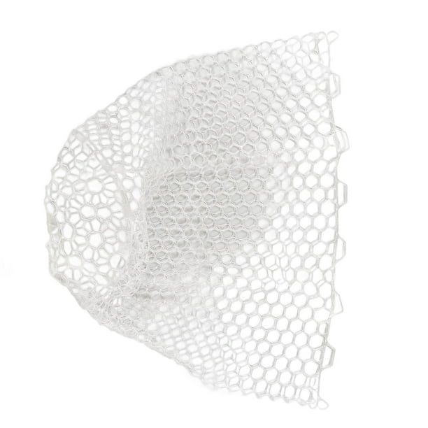 Rubber Mesh Fishing Net,Fishing Net Portable Rubber Rubber Fishing Net Fly  Fishing Landing Net Superior Craftsmanship