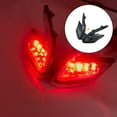thumbnail image 4 of Motocicletas LED Luz trasera trasera Impermeable Retro Freno Indicador de parada Lámpara de señal Luz de matrícula Suministros de repuesto para - Sunnimix Luz trasera trasera de la moto, 4 of 8